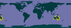 Panus fasciatus range map.png