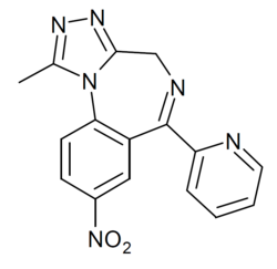 Pynazolam structure.png