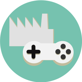 File:Video-Game-Controller-Icon-IDV-green-industry.svg
