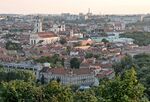 Vilnius panorama from a high point
