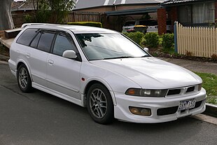 1999 Mitsubishi Legnum (EC5W) VR-4 type-S station wagon (2015-08-07) 01.jpg