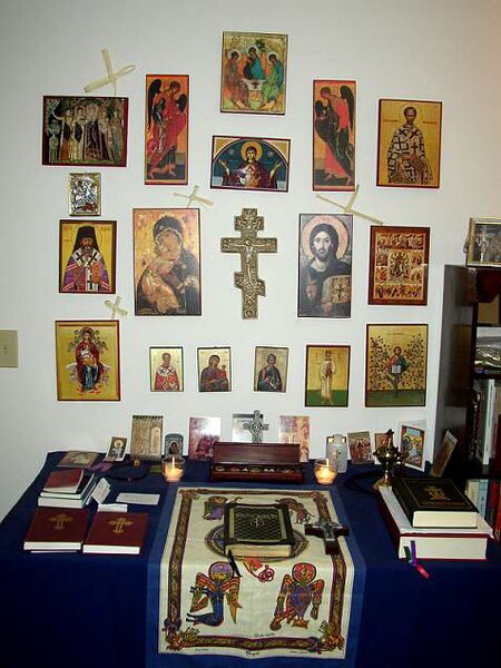 File:Eastern Orthodox prayer corner.jpg