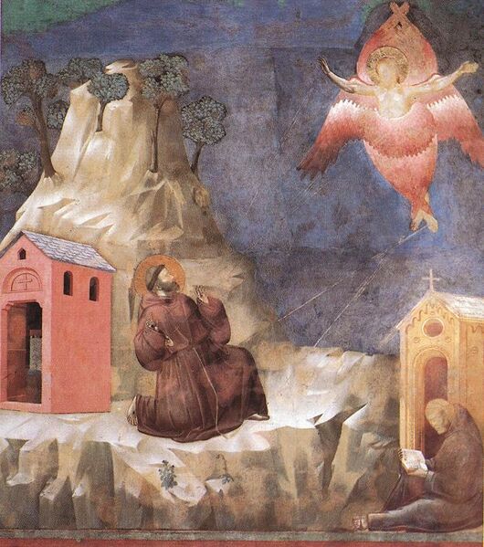 File:Giotto - Legend of St Francis - -19- - Stigmatization of St Francis.jpg
