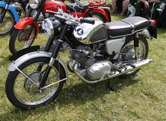 Honda Superhawk 305cc CB77 1965. Light years ahead of anything else. Those were the great days of early Japanese bikes,even if I preferred the earlier Super Dream - Flickr - mick - Lumix.jpg