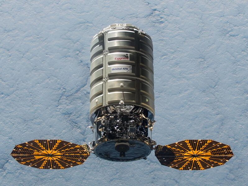 File:ISS-45 Cygnus 5 approaching the ISS - crop.jpg