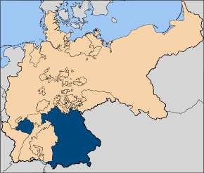 The Kingdom of Bavaria in 1914