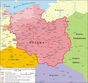 Poland between 1102 and 1138.