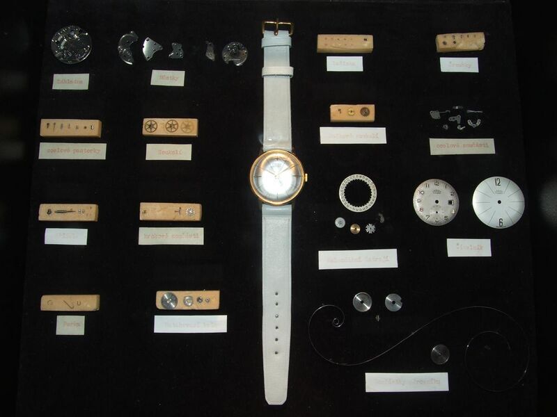 File:Prim mechanical wrist watch disassembled whole.jpg