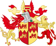 Coat of arms of Wrexham Glyndŵr.svg