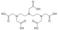 Structure of DTPA