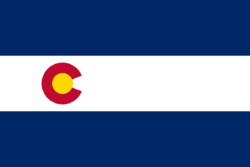 Flag of Colorado (1911–1964).svg