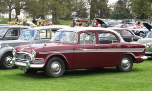 Humber Super Snipe Series II first reg nov 1959 2965cc and having now become a red(dish) car.JPG