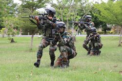 Indian Army Personnel during Maitree exercise 2018.jpg