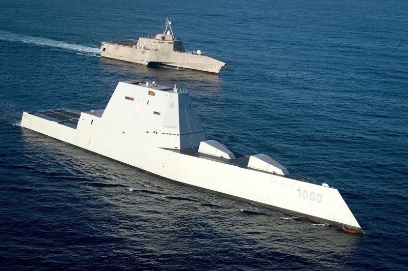 File:USS Zumwalt is on the final leg of its three-month journey to its new homeport in San Diego. (31620613005).jpg