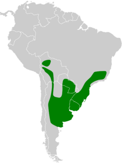 Embernagra platensis map.svg