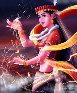 Goddess Nongthang Leima by Ronald Thoudam.jpeg