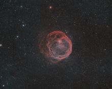 Henize N70 Superbubble Nebula