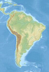 Xenastrapotherium is located in South America