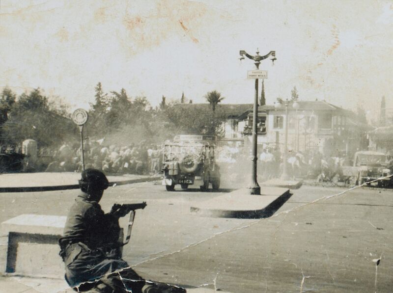 File:Street riot in Nicosia 1956.jpg