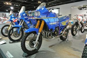 Yamaha Paris–Dakar Rally Motorcycles.JPG