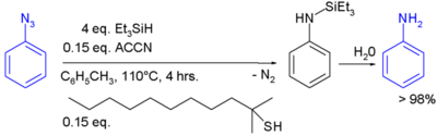 Azide Reduction By Triethylsilylhydride