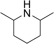 Structure of 2,6-dimethylpiperidine