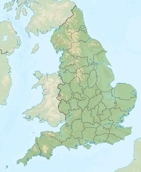 Map showing the location of Stephen's Vale Nature Reserve