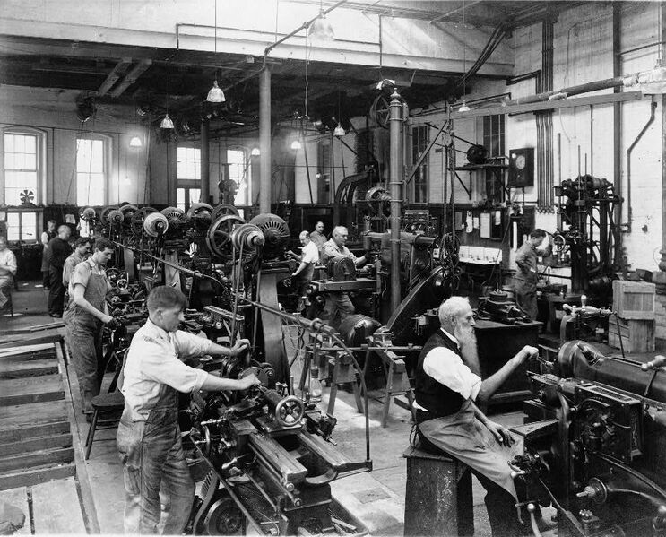 File:Machine shop in the Government Printing Office.jpg