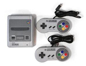 Nintendo Classic Mini Super Nintendo Entertainment System (enhanced image).jpg