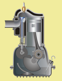 Side-valve engine with Ricardo's turbulent head 01.png