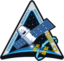 NASA SpX-17 mission patch