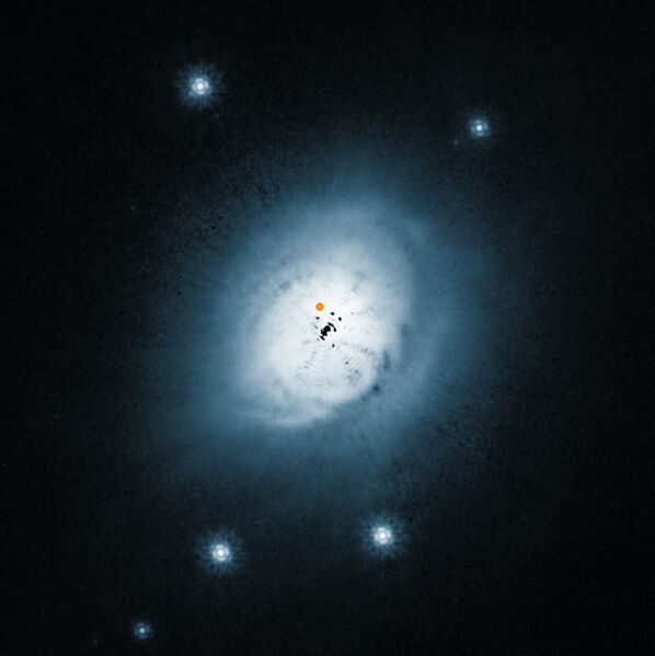 File:View of the dust disc around the young star HD 100546.jpg