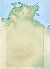 Location map/data/Australia Northern Territory is located in Northern Territory