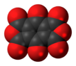 Benzoquinonetetracarboxylic dianhydride molecule