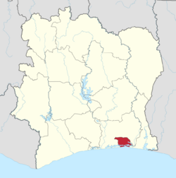 Côte d'Ivoire - District autonome Abidjan.svg