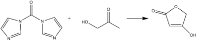 Tetronic acid formation