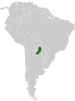 Nothura maculosa chacoensis map.svg