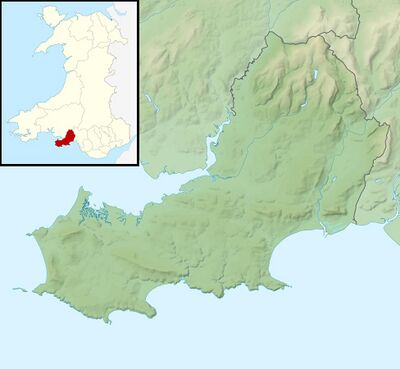 Swansea UK relief location map.jpg