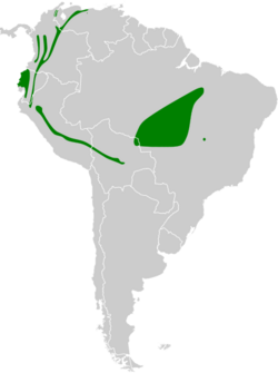Tangara cyanicollis map.svg