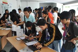 Wikimedia Philippines at the Software Freedom Day 2011.jpg