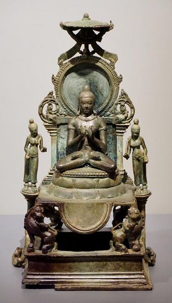 File:023 Vairocana Buddha, 9c, Srivijaya (35212721926).jpg
