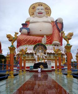 Budai statue at Wat Nuan Naram Koh Samui Thailand.jpg