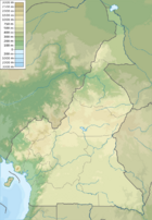 Location map/data/Cameroon is located in Cameroon