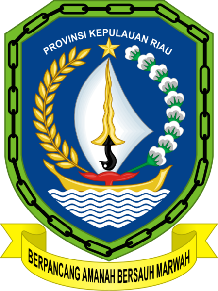 File:Coat of arms of Riau Islands.svg