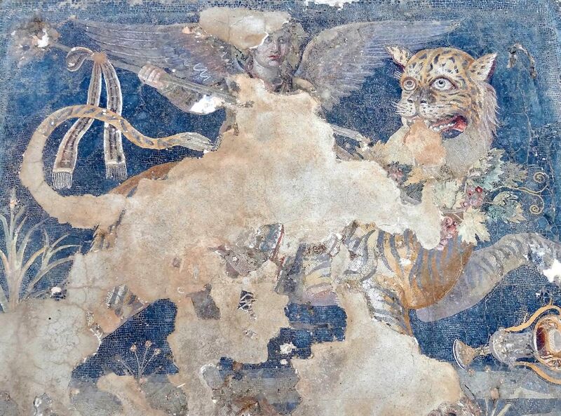 File:Delos Museum Mosaik Dionysos 05.jpg