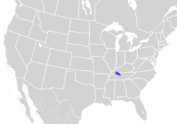 Etheostoma kantuckeense distribution.svg