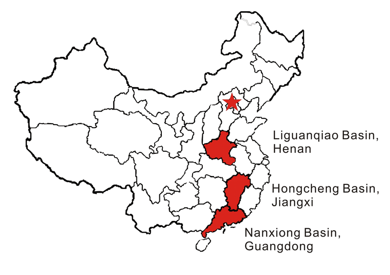File:Fossiliferous basins of China.png