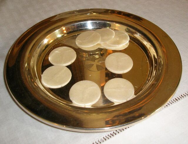 Religion:Sacramental bread - HandWiki