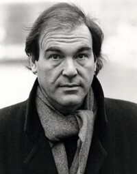 A portrait of Oliver Stone