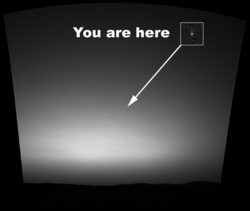 PIA05547-Spirit Rover-Earth seen from Mars.png